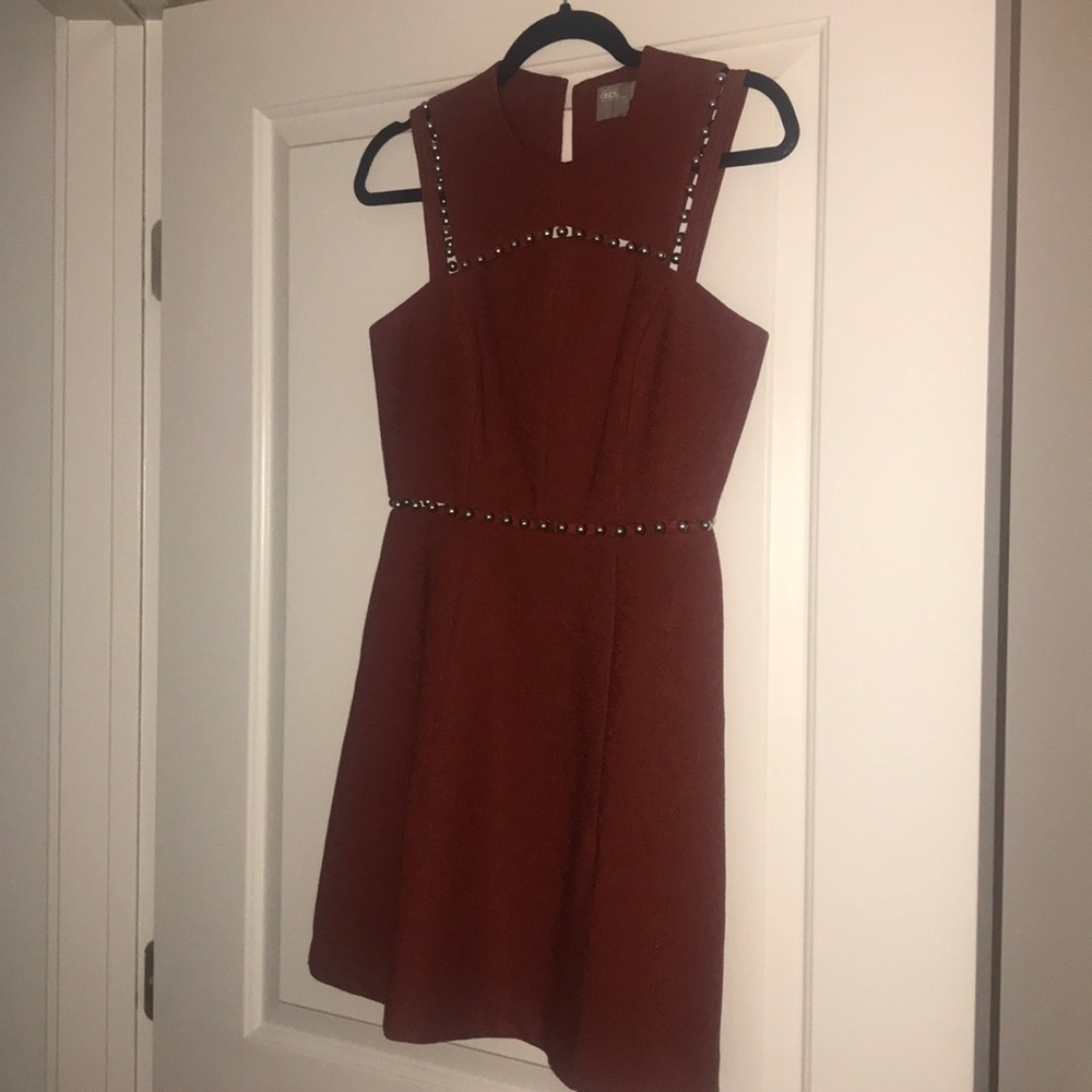 Brand new w tags burnt orange cocktail dress.